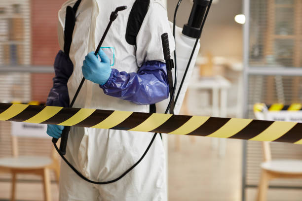 Professional Crime Scene Cleanup technician working in March Air Reserve Base, CA